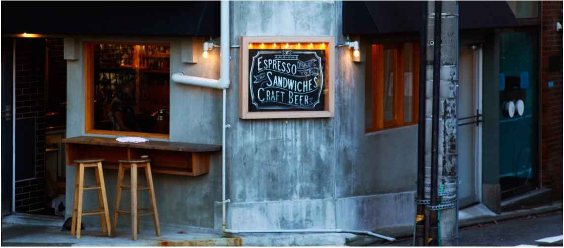 Sidewalk Stand - Image 1