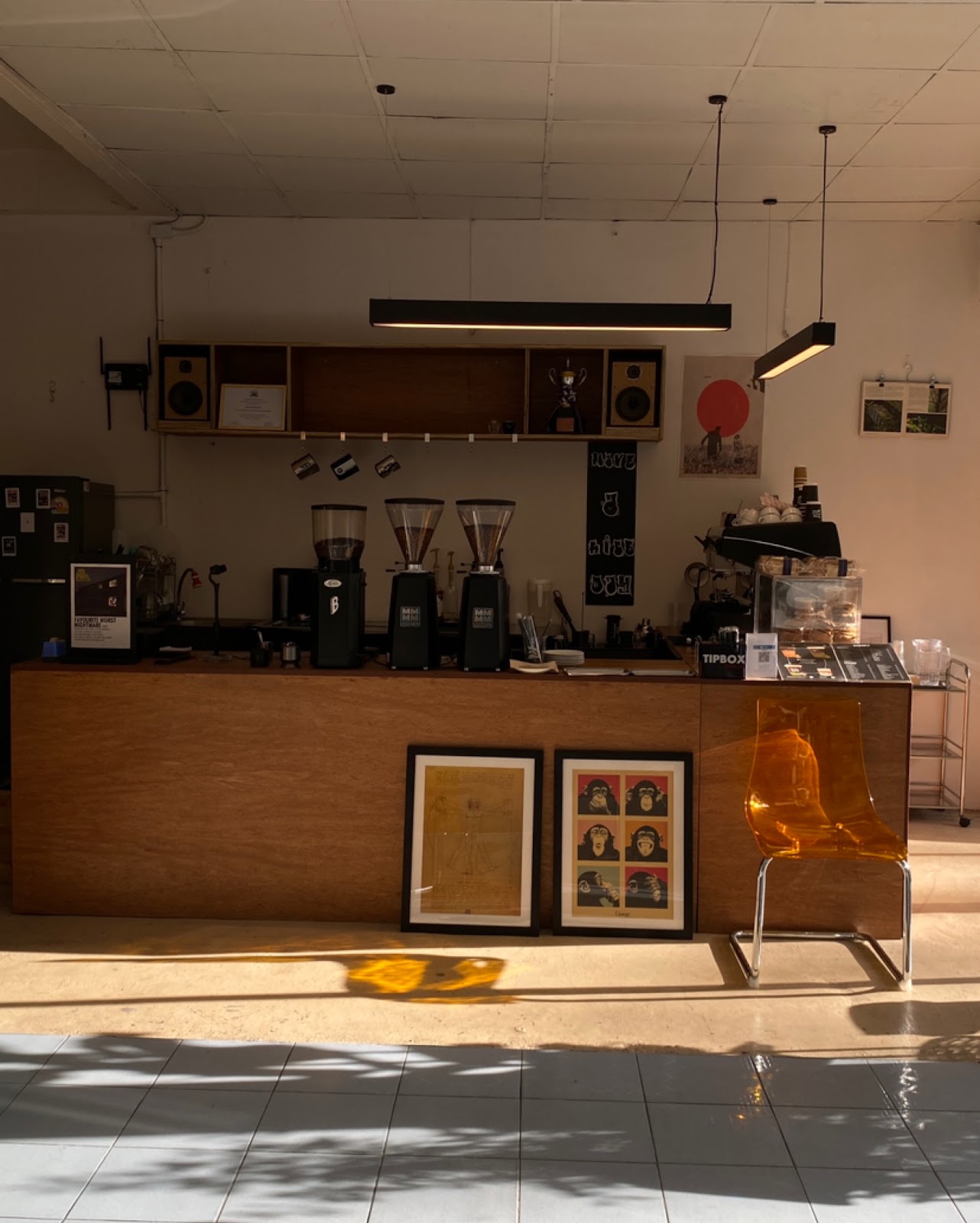 Black Single Coffee Bar - Image 1