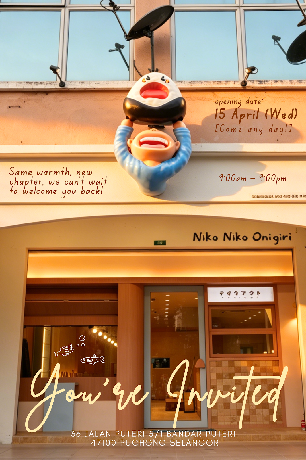 Niko Niko Onigiri Puchong - Image 1