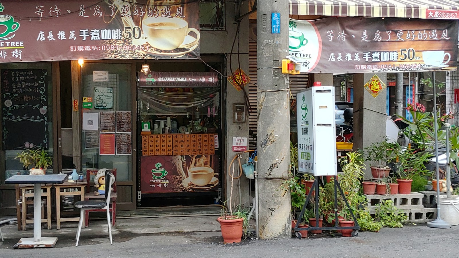 咖啡樹虹吸壺手煮咖啡 - Image 1
